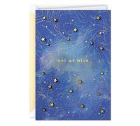 Hallmark Signature Love Card Carte d'anniversaire romantique Motif étoile