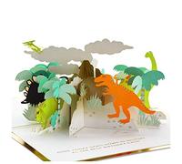 Hallmark Signature Paper Wonder Carte d'anniversaire pop-up Motif dinosaures