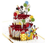 Hallmark Signature Paper Wonder Carte d'anniversaire pop-up Motif Mickey Mouse et ses amis
