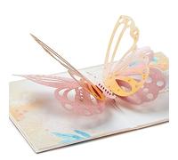 Hallmark Signature Paper Wonder Carte d'anniversaire pop-up pour femme Motif papillon
