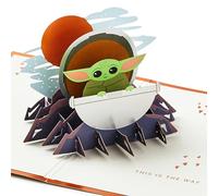 Hallmark Signature Paper Wonder Carte pop-up pour anniversaire, félicitations, remise de diplôme (Baby Yoda)