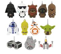 Hallmark Star Wars Calendrier Compte à rebours Miniature avec 12 Mini Ornements, May The 4th Be with You