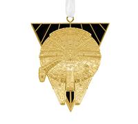 Hallmark Star Wars Millenium Falcon Décoration de Noël en métal de qualité supérieure