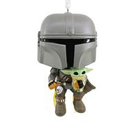 Hallmark Star Wars The Mandalorian with The Child Funko Pop Ornement de Noël, 4 mai