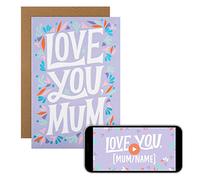 Hallmark Video Greetings 25573953 Carte de vœux pour la fête des mères Motif Love You Multicolore