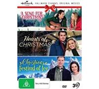 Hallmark Christmas 3 Film Collection (A Song For Christmas/Hearts of Christmas/Christmas Festival of Ice)