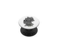 Hallo Moin Tach Servus Salutations Allemagne Dialecte PopSockets PopGrip Adhésif