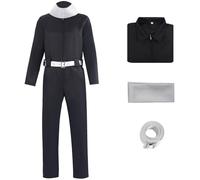 Hallojojo Déguisement Aizawa Shouta Homme Cosplay Anime My Hero Academy Eraser Head Aizawa Shouta Uniforme Set Combinaison Écharpe Ceinture pour Dress Up Halloween Carnaval Party Masquerade Costume