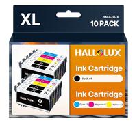 Lot de 10 Cartouches 405XL 405 XL compatibles avec Epson 405 XL 405 pour Epson Workforce Pro WF-4820 pour Epson WF 3820 WF 4820 WF 3820 WF 3825