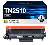 HALLOLUX TN-2510 Toner Compatible pour Brother TN2510 TN-2510 TN2510XL TN 2510XL pour Brother MFC-L2835DW DCP-L2660DW MFC-L2860DW MFC-L2800DW HL-L2400DWE DCP-L2627DWE MFC-L2827DW HL-L2445DW (1 Noir)