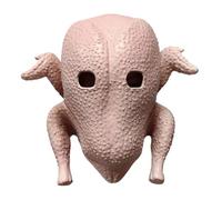 Hallooween Masque de tête de dinde en latex - Masque festif de cosplay réaliste et respirant pour théâtre et mascarade - Obtenez un effet comique immédiat avec ce