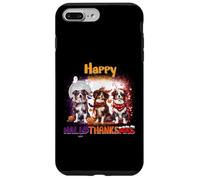HalloThanksMas Australian Shepherd Spooky Thankful Merry Coque pour iPhone 7 Plus/8 Plus
