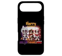 HalloThanksMas Australian Shepherd Spooky Thankful Merry Coque pour iPhone Air