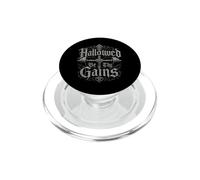 Hallowed Be Thy Gains Gym Lifting Gothique PopSockets PopGrip pour MagSafe