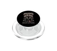 Hallowed Be Thy Gains Haltérophilie Fitness USA Bodybuilder PopSockets PopGrip pour MagSafe