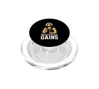 Hallowed Be Thy Gains Salle de Sport chrétienne Amusante en Jésus-Christ PopSockets PopGrip pour MagSafe