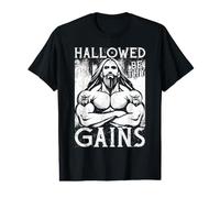 Hallowed Be Thy Gains T-Shirt Graphique avec Valeur