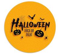 Halloween 1000 Pièces Puzzles Convient Aux Adultes Aux Enfants Dope Puzzle Rond Décompression Et Cadeau Jeu D'Intelligence De l'art De La Décoration Moderne 1000pcs (67.5x67.5cm)