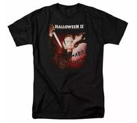 Halloween 2 Nightmare T Shirt Horror Movie Retro Tee Black 3XL