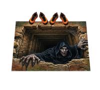 Halloween 3D Optical Illusion Entrance Rug Non-Slip Mat