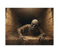 Halloween 3D Optical Illusion Entrance Rug Non-Slip Mat