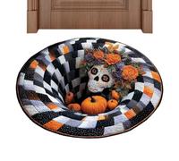 Halloween 3D Rug, Spooky Quilted Non Slip Illusion Abyss Mat