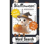 Halloween #6 Word Search Puzzle Book: Word Searches with Easy to Read Print about Halloween, Spooky Season, Ghosts, and More | 6x9 inches, 110 pages | ... for Vacations, Holidays, and Leisure Time