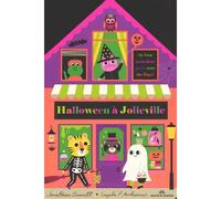 Halloween à Jolieville Un livre accordéon géant avec des flaps - Ingela P. Arrhenius - Marcel Et Joachim - broché - Album jeunesse