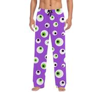 Halloween Accessoires Garçon Pantalon décontracté pour homme, d avec cordon de serrage et poches, coupe décontractée confortable, tissu doux respirant, idéal la maison Bonnet Fille(Violet,XXL)