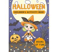 Halloween Activity Book for Kids Ages 6-10: Fun Children’s Coloring, Connect the Dots, and Word Search Puzzles for Spooky Season Learning & Play