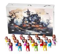 Halloween Advent Calendar 2024 for Kids Halloween Countdown Calendar 2024 with 24 Days Small Statues Holiday Advent CountDown to