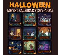 Halloween Advent Calendar Story-a-Day Countdown for Kids 31 Short & Spooky Tales: Fun October Read-Aloud, Non-Scary Halloween Stories, Perfect Gift Ages 4-10