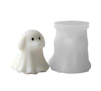 Halloween animal fantôme bougie moule, chat chien résine moulage fantôme moule en Silicone pour Halloween aromathérapie bougie fabrication de savon maison Art artisanat décor