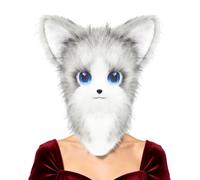 Halloween Animal Head Masque Adjustable Plush Csplay The Unique DHeadwear
