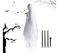 Halloween Animated Ghost, Creepy Ghost Prop, Halloween Seasonal Decors