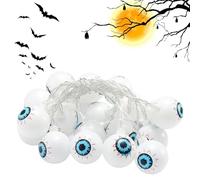 Halloween-Augapfel Light, chaîne légère à LED de Vacances | IP44 Affaires LED imperméables et opérationnelles, décorations d'halloween Vous Le véritable de l'intérieur, Cour, véranda