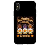 Halloween avec Mes Nains d'halloween Mignons Tenant Une Feuille Coque pour iPhone X/XS