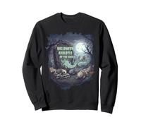 Halloween Axolotl Squelette Fantôme Faune effrayante Sweatshirt