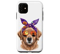 Halloween Bandana Golden Retriever GR Dog Goldie Coque pour iPhone 11