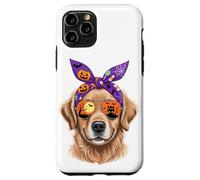 Halloween Bandana Golden Retriever GR Dog Goldie Coque pour iPhone 11 Pro