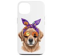 Halloween Bandana Golden Retriever GR Dog Goldie Coque pour iPhone 13
