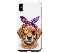Halloween Bandana Golden Retriever GR Dog Goldie Coque pour iPhone XS Max