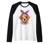 Halloween Bandana Golden Retriever GR Dog Goldie Manche Raglan