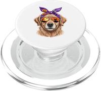 Halloween Bandana Golden Retriever GR Dog Goldie PopSockets PopGrip pour MagSafe
