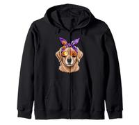 Halloween Bandana Golden Retriever GR Dog Goldie Sweat à Capuche