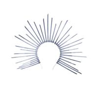 AWHAO Halloween Bandband BandaGear Decor Costume Hair Hair Band For Party Accessories Play Costume Robe Play Robe, Argent