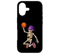 Halloween Basketball Skeleton Teens Spooky Basketball Player Coque pour iPhone 17