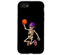 Halloween Basketball Skeleton Teens Spooky Basketball Player Coque pour iPhone SE (2020) / 7/8