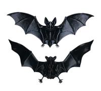 Halloween Bat Decorations, Realistic 3D Hanging Bats, Gothic Party Decor