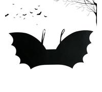 Halloween Bat Wings 25*1for Kids Elastic Strap Black Cosplay Costumes Props | Vampire Bat Wings For Holiday, 25*11.8in Carnival, Haunted House, Party, Role-Playing, Masquerade, Photo Props